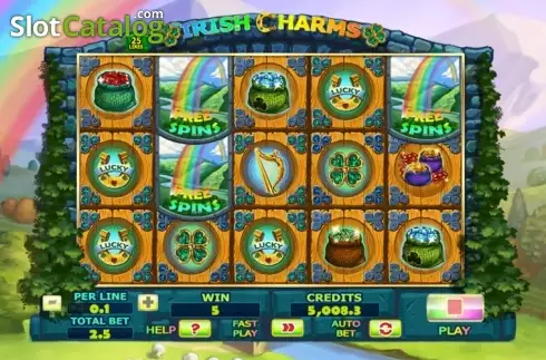 Скрин3. Irish Charms (Spinomenal) слот