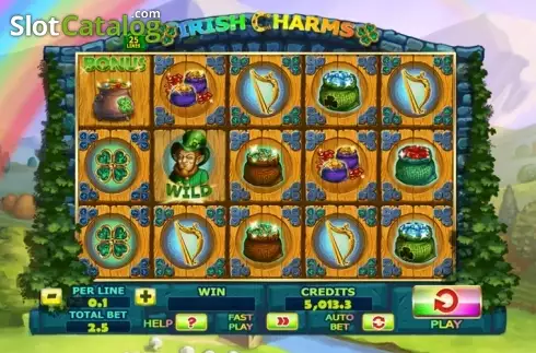 Скрин8. Irish Charms (Spinomenal) слот