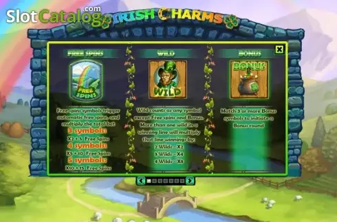 Скрин9. Irish Charms (Spinomenal) слот