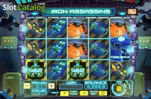 Скрин3. Iron Assassins слот