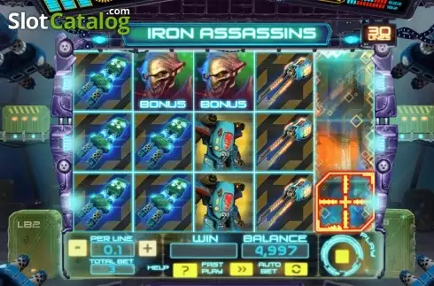 Скрин4. Iron Assassins слот