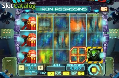 Скрин5. Iron Assassins слот