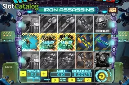 Скрин6. Iron Assassins слот