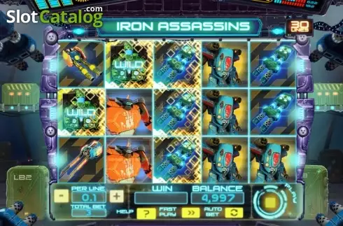 Скрин7. Iron Assassins слот