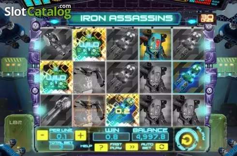 Скрин8. Iron Assassins слот
