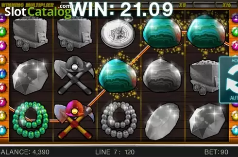 Скрин7. Lucky Miners слот