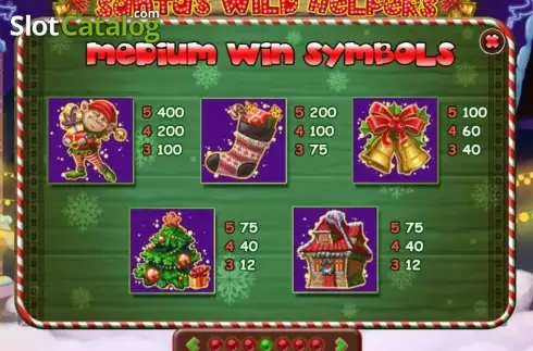Скрин5. Santa's Wild Helpers слот