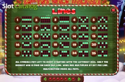 Скрин7. Santa's Wild Helpers слот