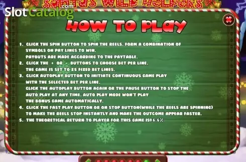 Скрин8. Santa's Wild Helpers слот