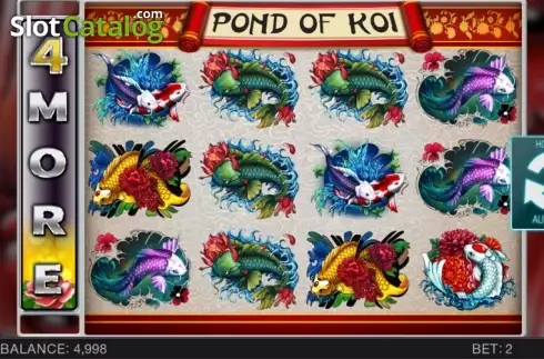 Скрин2. Pond Of Koi слот
