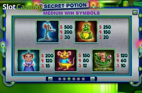 Скрин4. Secret Potion слот