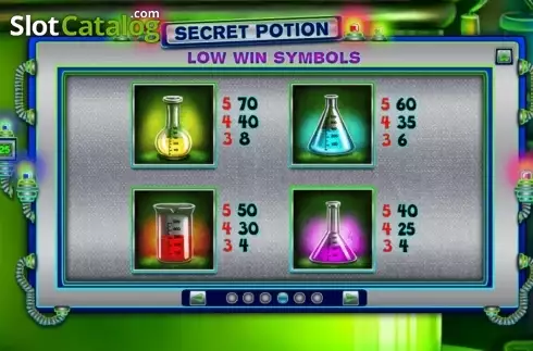 Скрин5. Secret Potion слот