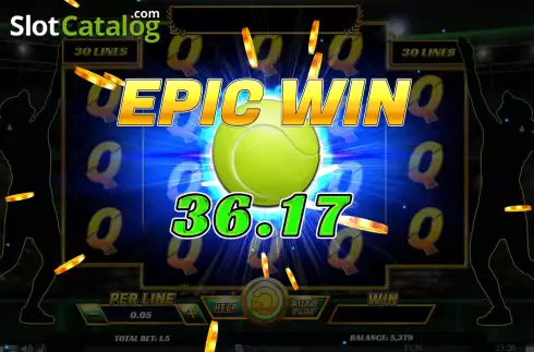 Скрин5. Tennis Champions слот
