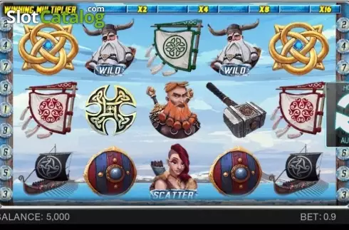 Скрин3. Viking's Glory слот
