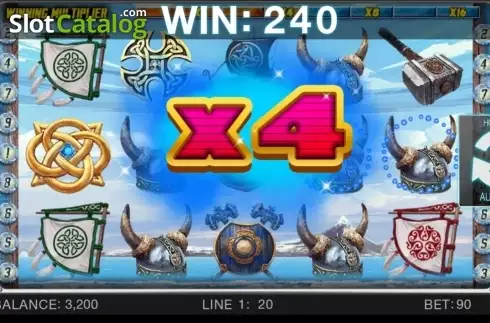Скрин8. Viking's Glory слот