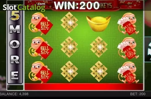 Скрин4. Wealth of monkeys слот