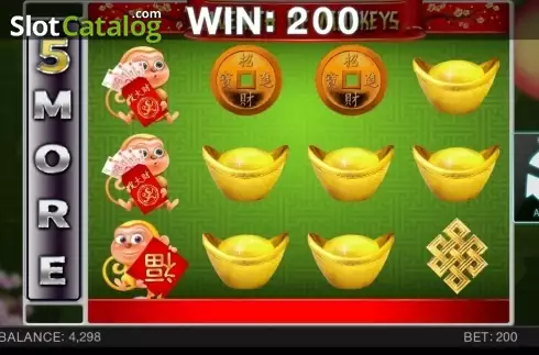 Скрин5. Wealth of monkeys слот