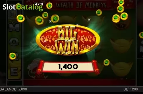 Скрин6. Wealth of monkeys слот