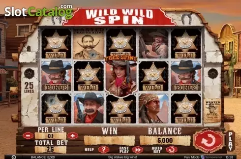 Скрин8. Wild Wild Spin слот