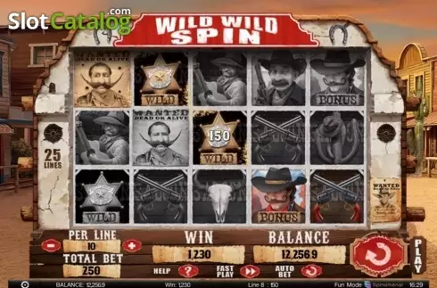 Скрин9. Wild Wild Spin слот