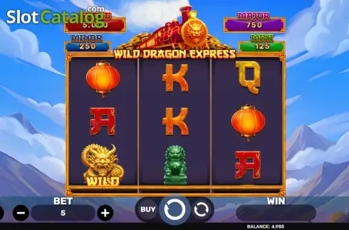 Скрин2. Wild Dragon Express - Hold & Hit 3x3 слот