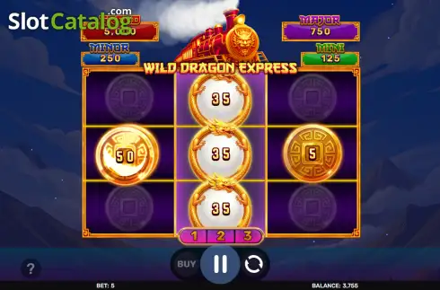 Скрин3. Wild Dragon Express - Hold & Hit 3x3 слот