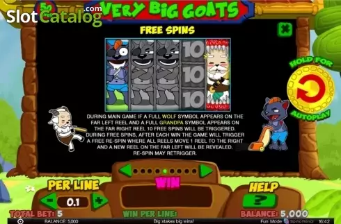 Скрин6. Very Big Goats слот