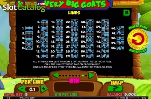 Скрин8. Very Big Goats слот