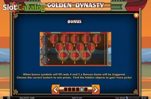 Скрин9. Golden Dynasty (Spinomenal) слот