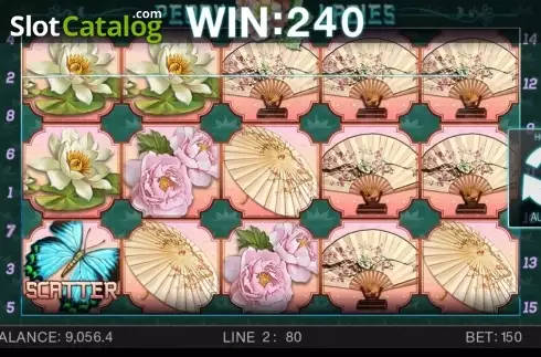 Скрин7. Peony Ladies слот