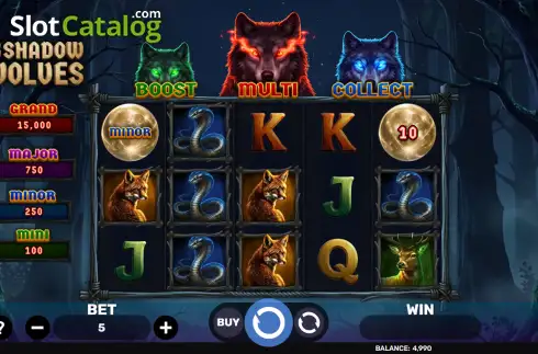 Скрин2. 3 Shadow Wolves слот