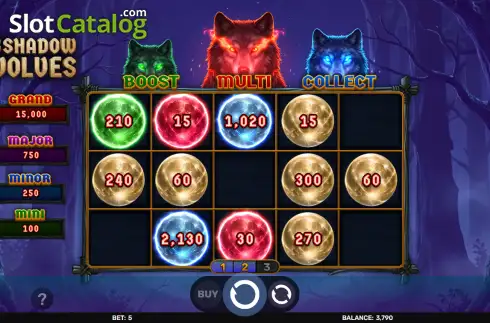 Скрин3. 3 Shadow Wolves слот