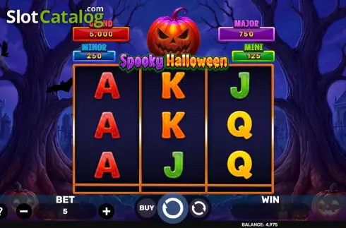 Скрин2. Spooky Halloween - Hold & Hit 3x3 слот