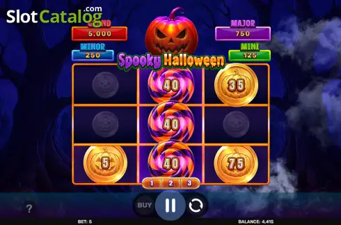 Скрин3. Spooky Halloween - Hold & Hit 3x3 слот