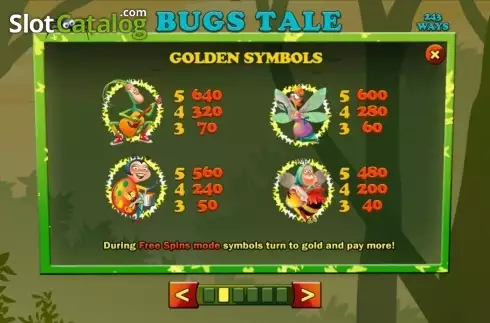 Скрин3. Bugs Tale слот