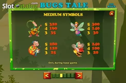 Скрин4. Bugs Tale слот
