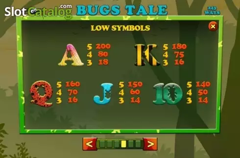 Скрин5. Bugs Tale слот
