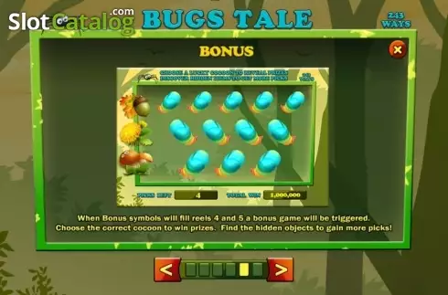 Скрин6. Bugs Tale слот