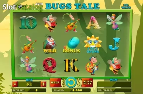 Скрин8. Bugs Tale слот