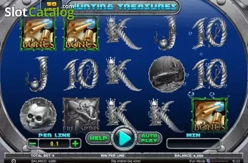 Скрин4. Hunting Treasures слот