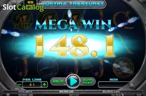 Скрин9. Hunting Treasures слот
