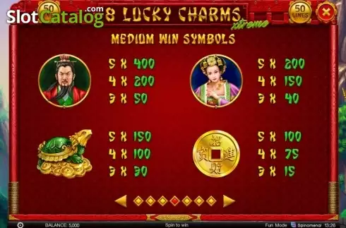 Скрин5. 8 Lucky Charms Xtreme слот