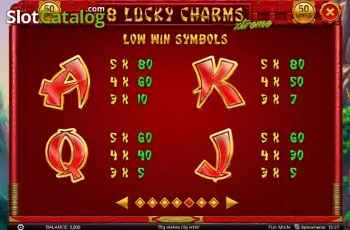 Скрин6. 8 Lucky Charms Xtreme слот