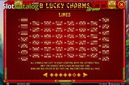 Скрин7. 8 Lucky Charms Xtreme слот