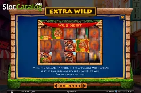 Скрин4. Wild Heist слот