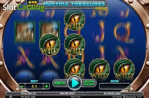 Скрин4. Hunting Treasures Deluxe слот