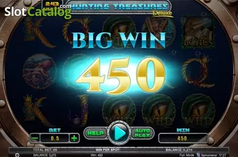 Скрин5. Hunting Treasures Deluxe слот