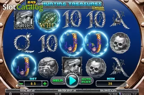 Скрин6. Hunting Treasures Deluxe слот