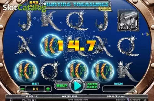 Скрин7. Hunting Treasures Deluxe слот