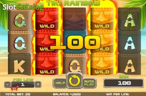 Скрин6. Tiki Rainbow слот